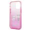 Karl Lagerfeld KLHCP13LTGKCP iPhone 13 Pro / 13 6,1" hardcase różowy/pink Gradient Ikonik Karl & Choupette | Techbox