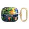 Guess GUA3HHFLB AirPods 3 cover blue/blue Flower Strap Collection | Techbox