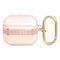 Guess GUA3HHTSP AirPods 3 cover pink/pink Strap Collection | Techbox