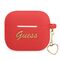 Guess GUA3LSCHSR AirPods 3 cover red / red Silicone Charm Heart Collection - Smartphone Accessories - Cables & Accessories - Techbox