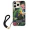 Guess GUHCP13LHFLSB iPhone 13 Pro / 13 6.1 "blue / blue hardcase Flower Strap - Apple Cases - Cases - Techbox