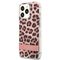 Guess GUHCP13LHSLEOP iPhone 13 Pro / 13 6.1" pink/pink hardcase Leopard | Techbox