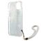 Guess GUHCP13SHFLSB iPhone 13 mini 5,4 "blue / blue hardcase Flower Strap - Apple Cases - Cases - Techbox