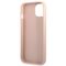 Guess GUHCP13SPSATLP iPhone 13 mini 5,4 "pink / pink hardcase SaffianoTriangle Logo - Apple Cases - Cases - Techbox