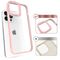 Kingxbar Sparkle Series case iPhone 13 Pro Max with crystals back cover pink | Techbox