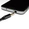 Wozinsky AUX Cable Angled (Male-Male) Mini Jack Cable 2m Black | Techbox