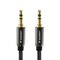 Wozinsky universal mini jack cable 2x AUX cable 3 m black - Cables & Adapters - Cables & Accessories - Techbox