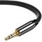 Wozinsky universal mini jack cable 2x AUX cable 3 m black - Cables & Adapters - Cables & Accessories - Techbox