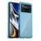 Outer Space Case for Xiaomi Poco X4 Pro 5G cover with a flexible frame blue | Techbox