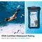 Spigen Spigen Aqua Shield A601 case waterproof IPX8 - black 2 pcs. | Techbox