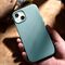 iCarer Litchi Premium Leather Case iPhone 14 Magnetic Leather Case with MagSafe Green (WMI14220709-GN) | Techbox
