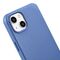 iCarer Litchi Premium Leather Case iPhone 14 Magnetic Leather Case with MagSafe Light Blue (WMI14220709-LB) | Techbox