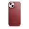 iCarer CE Oil Wax Premium Leather Folio Case iPhone 14 Plus Magnetic Flip Leather Folio Case MagSafe Red (AKI14220707-RD) - Apple Cases - Cases - Techbox