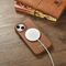 iCarer CE Premium Leather Folio Case iPhone 14 Plus Magnetic Flip Leather Folio Case MagSafe Brown (WMI14220715-BN) - Apple Cases - Cases - Techbox