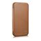 iCarer CE Premium Leather Folio Case iPhone 14 Pro Magnetic Flip Leather Folio Case MagSafe brown (WMI14220714-BN) - Apple Cases - Cases - Techbox