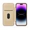 iCarer CE Premium Leather Folio Case iPhone 14 Pro Magnetic Flip Leather Folio Case MagSafe brown (WMI14220714-BN) - Apple Cases - Cases - Techbox