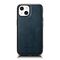 iCarer Leather Oil Wax Genuine Leather Case for iPhone 14 (MagSafe Compatible) blue (WMI14220717-BU) - Apple Cases - Cases - Techbox