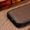 iCarer Leather Oil Wax Genuine Leather Case for iPhone 14 Plus (MagSafe Compatible) Brown (WMI14220719-BN) | Techbox