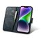 iCarer Oil Wax Wallet Case 2in1 Cover iPhone 14 Plus Anti-RFID Leather Flip Case Blue (WMI14220723-BU) | Techbox