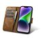 iCarer Oil Wax Wallet Case 2in1 Cover iPhone 14 Plus Anti-RFID Leather Flip Case Brown (WMI14220723-TN) | Techbox