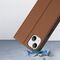 Dux Ducis Skin X2 case for iPhone 14 Plus case with magnetic flap brown - Apple Cases - Cases - Techbox