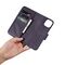 iCarer Wallet Case 2in1 Case iPhone 14 Leather Flip Cover Anti-RFID Dark Purple (WMI14220725-DP) | Techbox