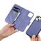 iCarer Wallet Case 2in1 Cover iPhone 14 Plus Anti-RFID Leather Flip Case Light Purple (WMI14220727-LP) - Apple Cases - Cases - Techbox