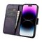 iCarer Wallet Case 2in1 Cover iPhone 14 Pro Anti-RFID Leather Flip Case Dark Purple (WMI14220726-DP) - Apple Cases - Cases - Techbox