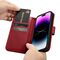 iCarer Wallet Case 2in1 Cover iPhone 14 Pro Max Leather Flip Cover Anti-RFID Red (WMI14220728-RD) | Techbox