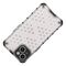 Honeycomb case for iPhone 14 armored hybrid cover black | Techbox
