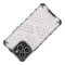 Honeycomb case for iPhone 14 Pro armored hybrid cover blue | Techbox