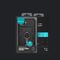 Nillkin CamShield Armor Pro Case iPhone 14 Plus case armored cover with camera cover ring stand black | Techbox