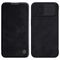 Nillkin Qin Leather Pro Case iPhone 14 Plus Camera Cover Holster Cover Flip Case Black | Techbox