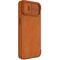 Nillkin Qin Leather Pro Case iPhone 14 Plus Camera Cover Holster Cover Flip Case Brown | Techbox