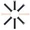 Dux Ducis Strap (Armor Version) Strap for Apple Watch SE, 8, 7, 6, 5, 4, 3, 2, 1 (41, 40, 38 mm) Magnetic Silicone Band Bracelet Black Orange - Accessories - Smartwatches & Accessories - Techbox
