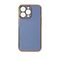 Lighting Color Case for Samsung Galaxy A73 5G Gold Frame Gel Cover Blue | Techbox