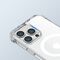 Joyroom Magnetic Defender Magnetic Case for iPhone 14 Plus Armored Case with Hooks Stand Clear (MagSafe Compatible) - Apple Cases - Cases - Techbox