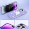Kingxbar Heart Star Series case for iPhone 14 Plus cover back cover purple star - Apple Cases - Cases - Techbox