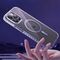 Kingxbar PQY Ice Crystal Series magnetic case for iPhone 14 Plus MagSafe gray - Apple Cases - Cases - Techbox