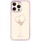 Silicone case with Swarovski crystals Kingxbar Wish Series for iPhone 14 Plus - pink | Techbox