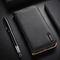 Dux Ducis Hivo Leather Flip Cover Genuine Leather Wallet for Cards and Documents iPhone 14 Plus Black | Techbox