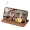 Dux Ducis Hivo Leather Flip Cover Genuine Leather Wallet for Cards and Documents iPhone 14 Pro Max Brown | Techbox