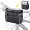 Wozinsky bicycle handlebar bag bike shoulder bag black (WBHBB-01) - Bicycle - Sports & Fitness - Techbox