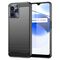Carbon Case case for Realme C35 flexible silicone carbon cover black | Techbox