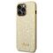 Guess GUHCP14LHGGSHD iPhone 14 Pro 6,1" złoty/gold hard case Glitter Script | Techbox