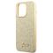 Guess GUHCP14LHGGSHD iPhone 14 Pro 6,1" złoty/gold hard case Glitter Script | Techbox