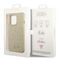 Guess GUHCP14LHGGSHD iPhone 14 Pro 6,1" złoty/gold hard case Glitter Script | Techbox
