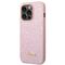 Guess GUHCP14XHGGSHP iPhone 14 Pro Max 6,7" różowy/pink hard case Glitter Script | Techbox