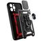 Hybrid Armor Camshield case for iPhone 14 Plus armored case with camera cover blue | Techbox