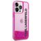 Karl Lagerfeld KLHCP14LLCKVF iPhone 14 Pro 6,1" różowy/pink hardcase Liquid Glitter Elong - Apple Cases - Cases - Techbox